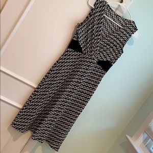 Black & white summer dress